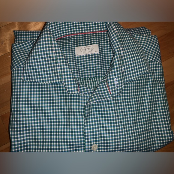 Eton size 15.5 dress shirt - Picture 7 of 8